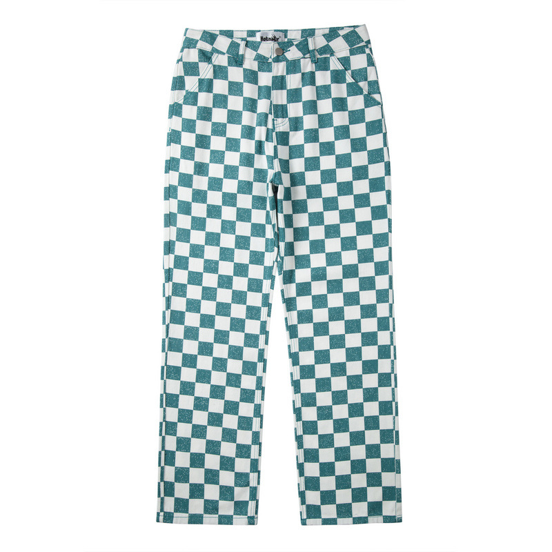 Title 8, Mens and Womens Fashion Casual Checkerboard P...