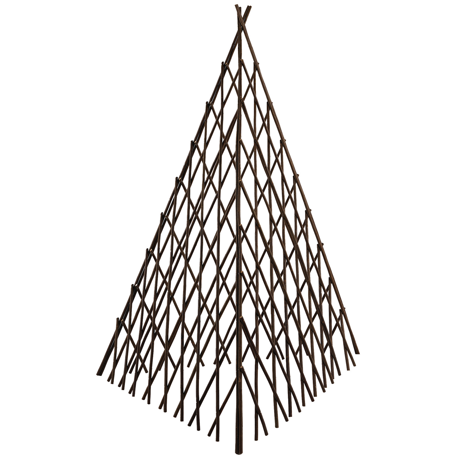 Willow Teepee Trellis, 4 ft