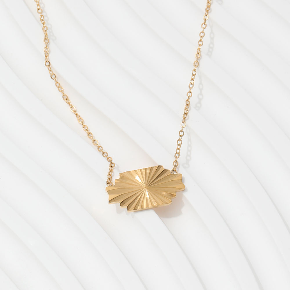 Niche Light Luxury Design Gold-plated Necklace All-match