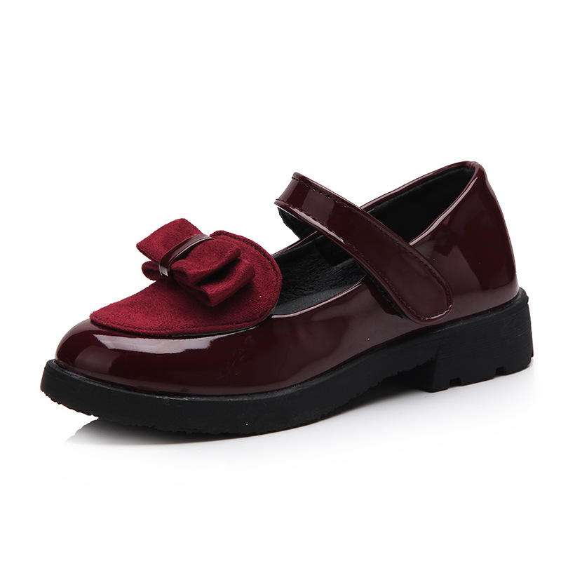 Princess Children's Square Mouth Peas Shoes