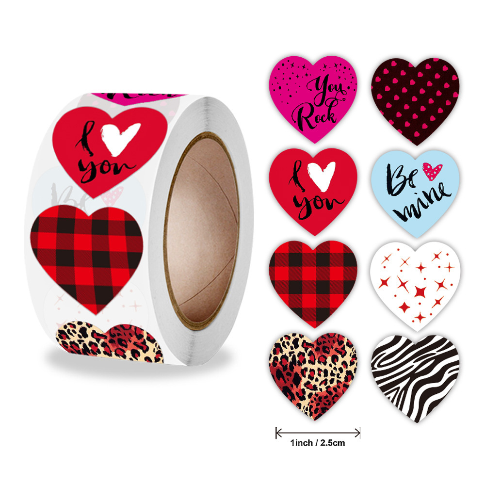 Love Valentine's Day Stickers For Gift Decoration - 4