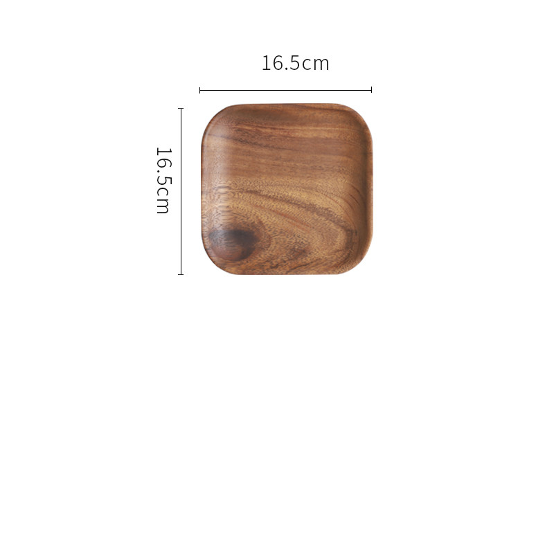 Title 9, Whole wood log snack plate