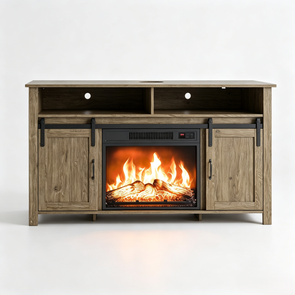 Fireplace TV Stand