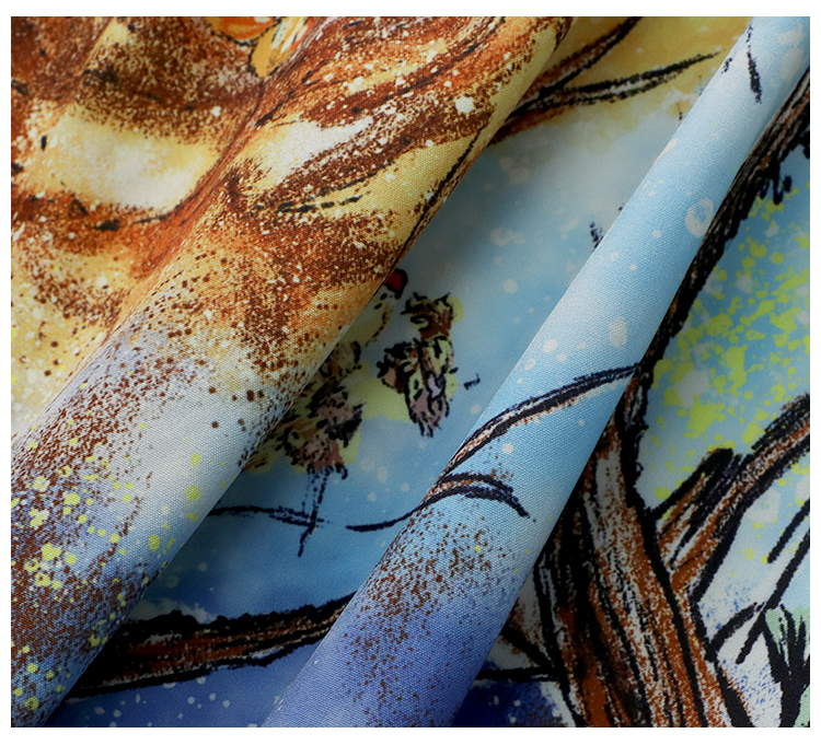 French-style Printed Slim Skirt For Women