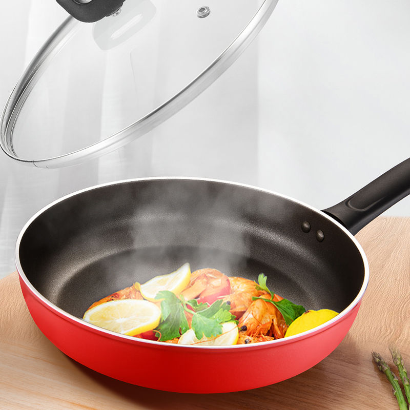 Title 5, Household Simple Fashion Flat Non-Stick Frying Pan