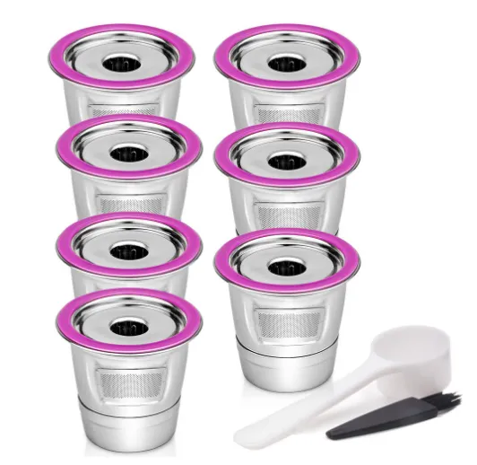 Stainless Steel Reusable K Cup Coffee Filter Accessories 1Style - Shop at LoveMi