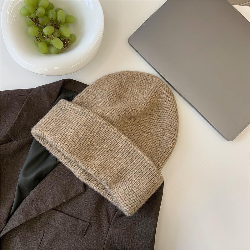 Thickened Face-showing Small Ear Protection Pile-up Cold Hat