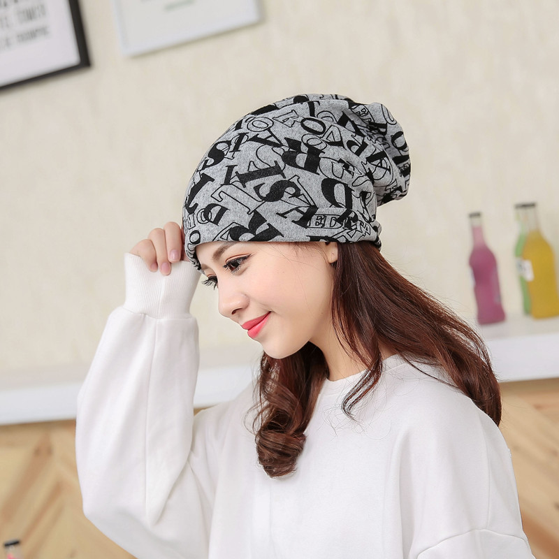 Men's And Women's Autumn And Winter Knitted Letter Month Cap