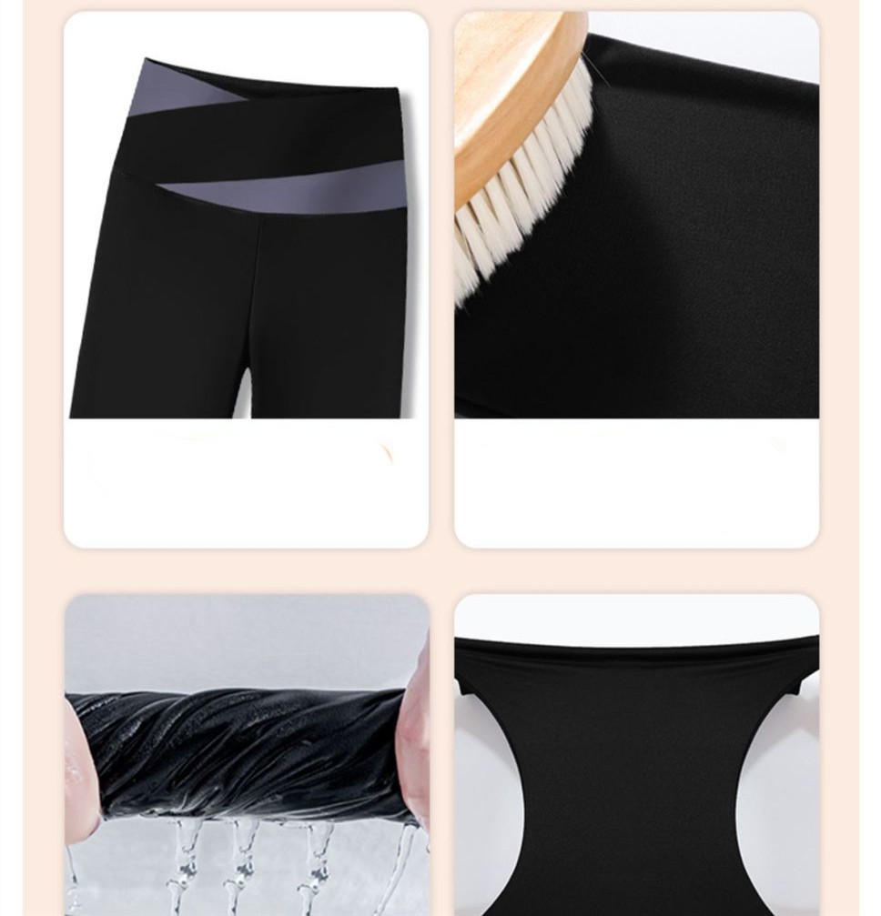 Title 3, Shark Skin Bottomed Trousers High Waist Tight