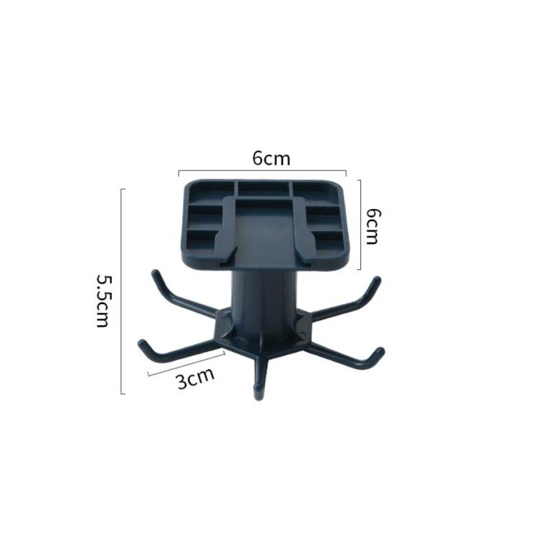 Title 5, Hook Kitchen Storage Rack 360 Degree Rotation