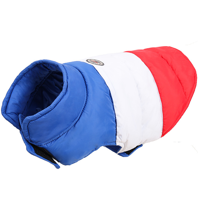 Осенне-зимний утолщенный теплый и водоотталкивающий пуховик для домашних животных