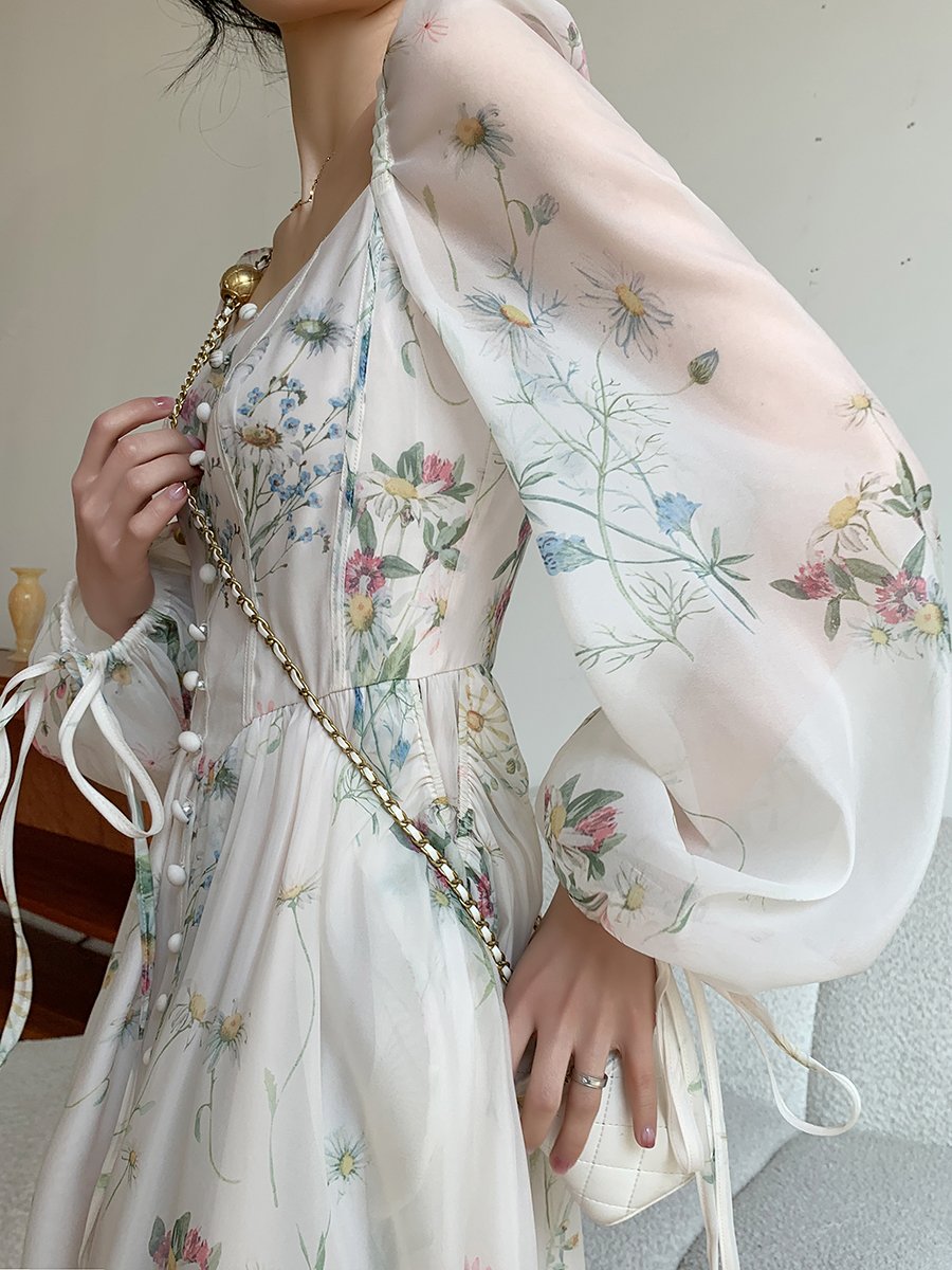 Printed First Love Fairy Dress Tea Break