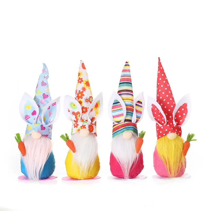 Easter Decorations Rabbit Radish Doll Doll Window Home Decoration Ornaments