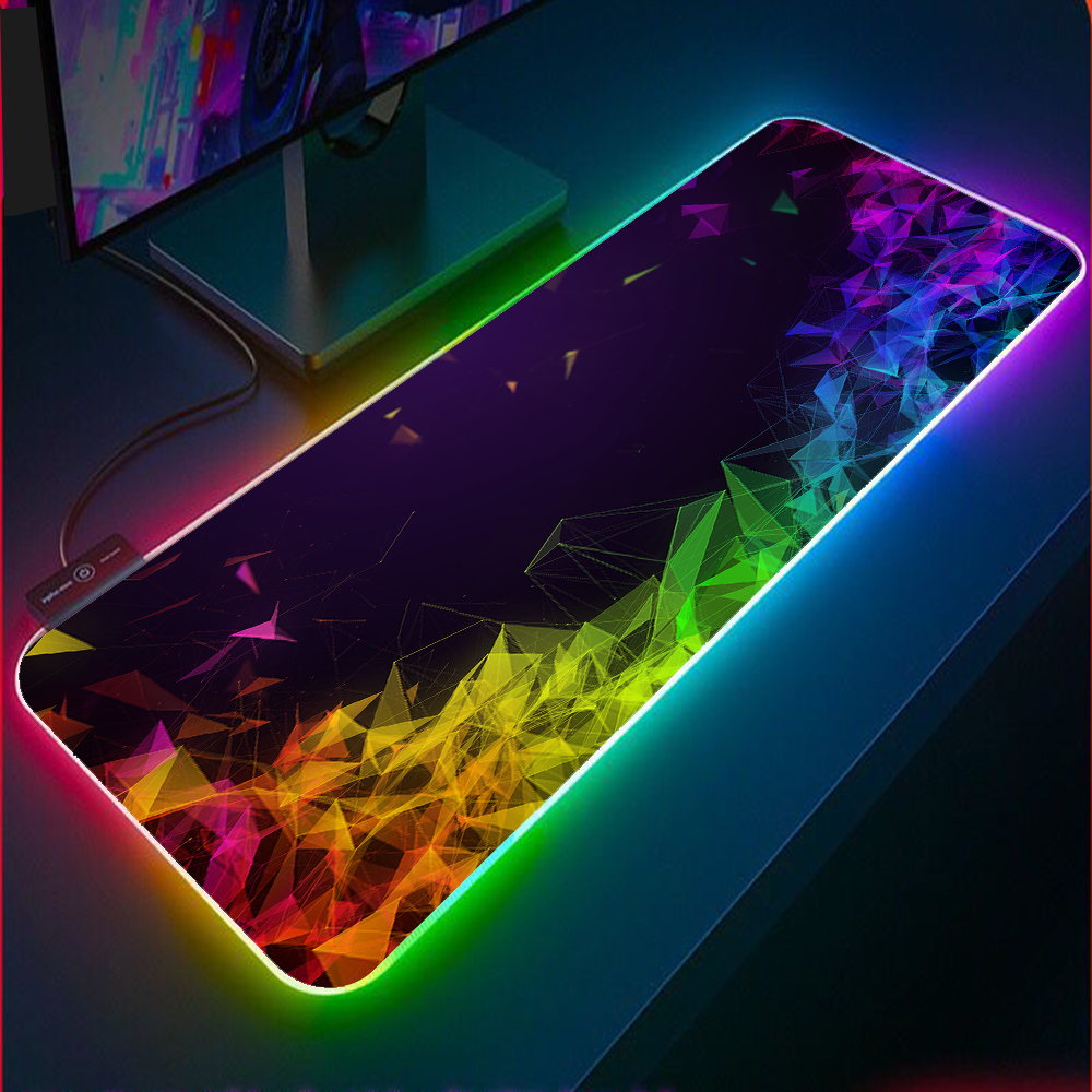 Ergonomic Luminous Mouse RGB Mouse LED Gaming Large Office Desk Pad | 3500+ Sold - View 5 of 8 | BigMoetsy