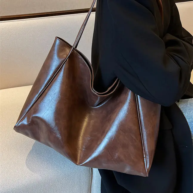 Vintage Shoulder Bags for Women Large Capacity Handbag Tote