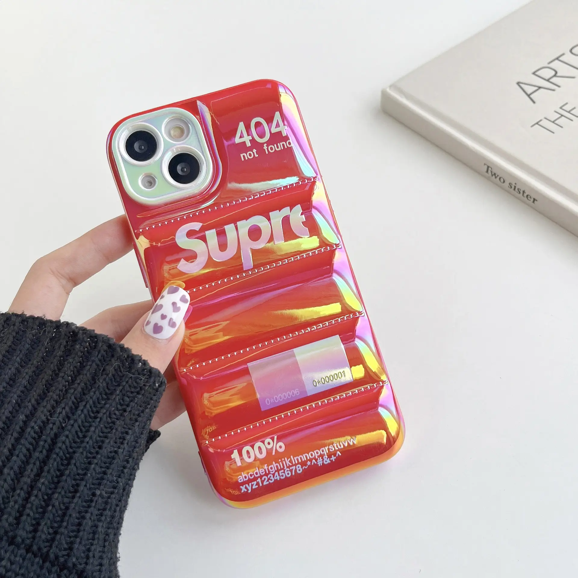 Fashion Personality Down Jacket Phone Case