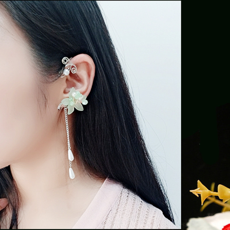 Title 11, Womens Fashion Crystal Flower Earrings Sparkli...