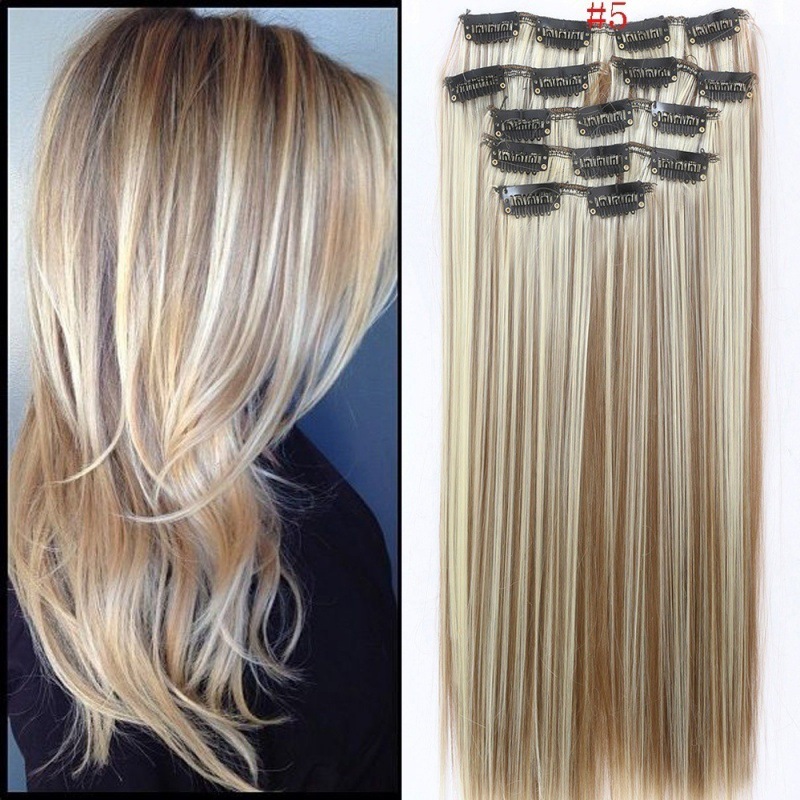 Braiding Human Hair Extension Sets Synthetic Wig — foto 4