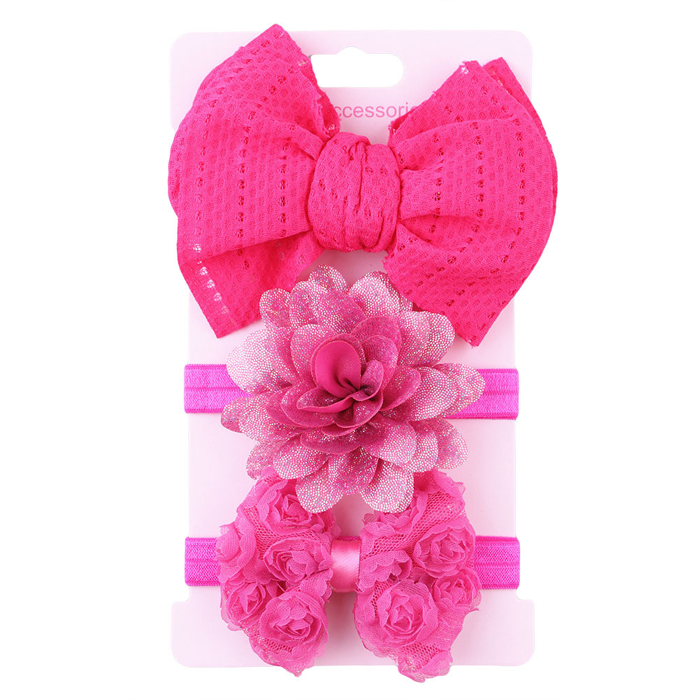 Baby Head Flower Child Bow Headdress — foto 6