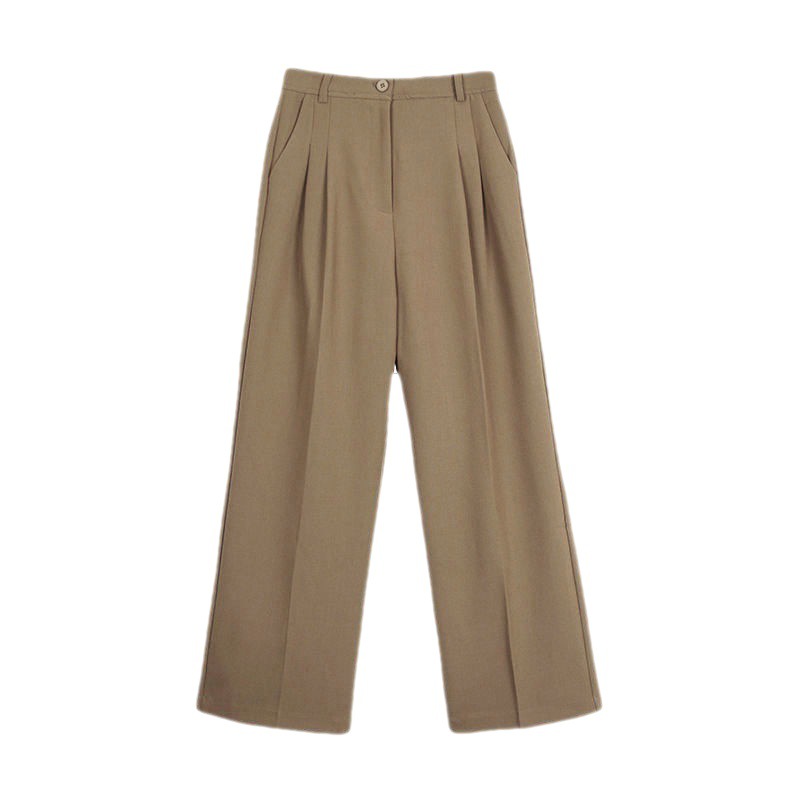 Title 4, Drape Look Thinner Khaki Suit Pants