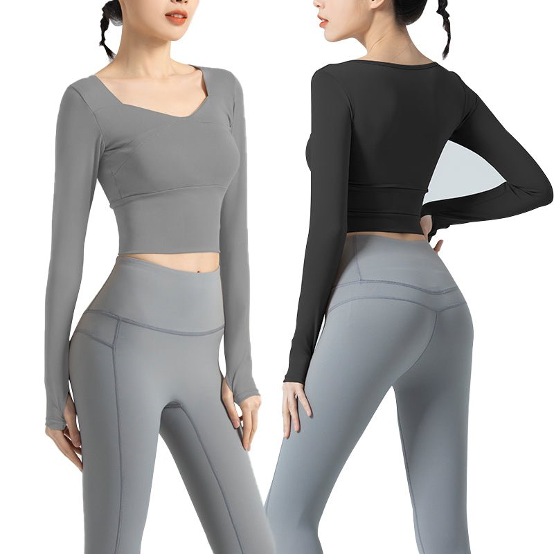 Tight Long Sleeve Morning Running Speed Dry Top Vest