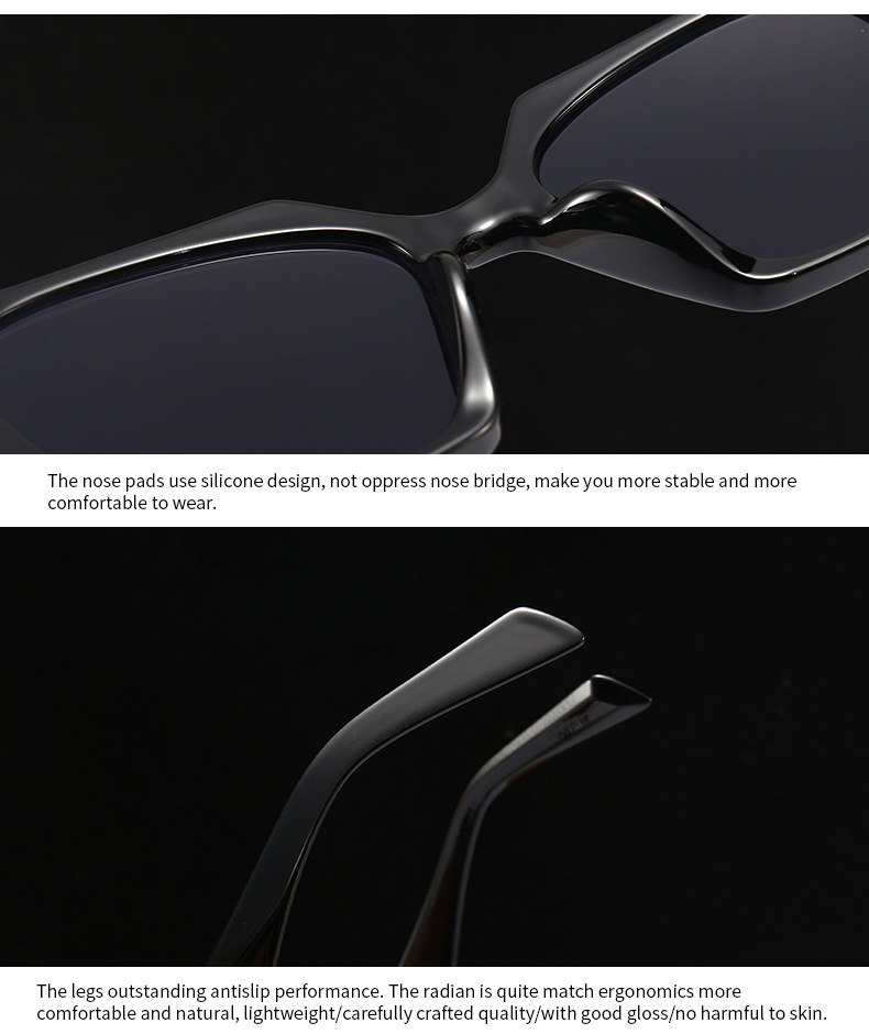 Fashion Plastic Eyewear Style Polygon - Image 3