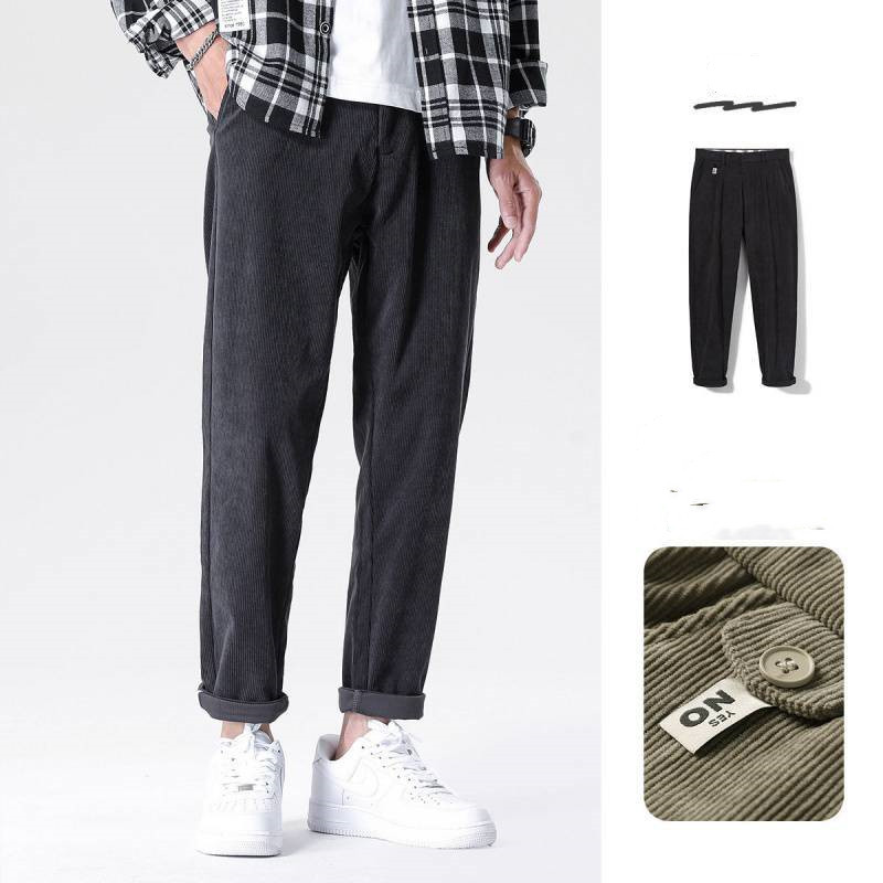 Title 5, Mens Corduroy Pants for Spring and Autumn, Nin...