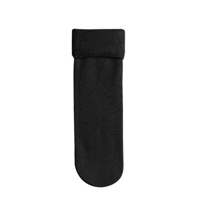 Title 6, Snow Socks Fleece-lined Thickened Vertical Stri...