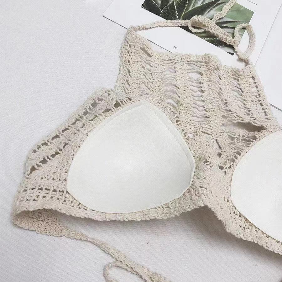 Title 2, Fashion sexy small camisole seaside lace-up bea...