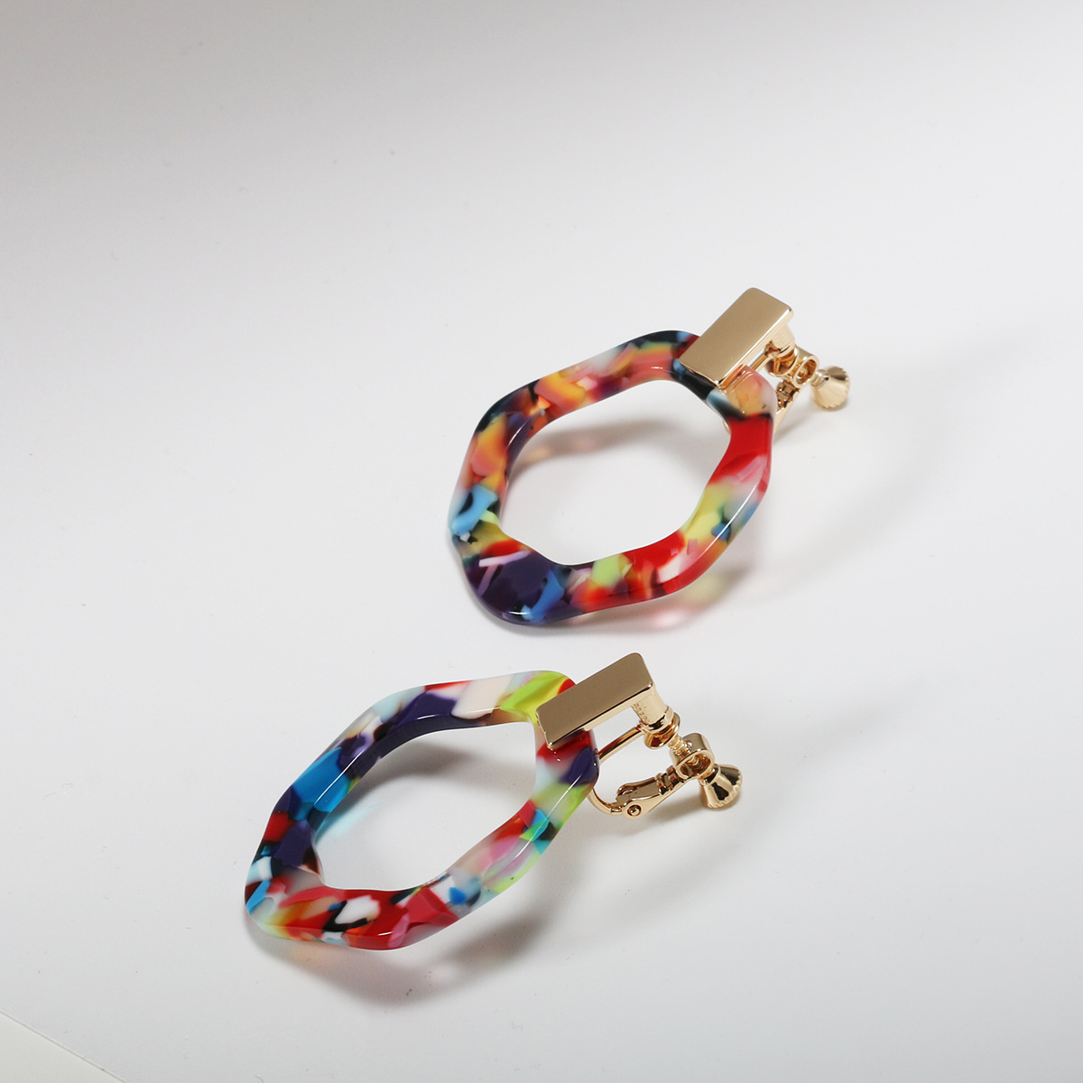 Earrings Female S925 Silver Needle Ear Jewelry Without Pierced Ear Clip Qingdao