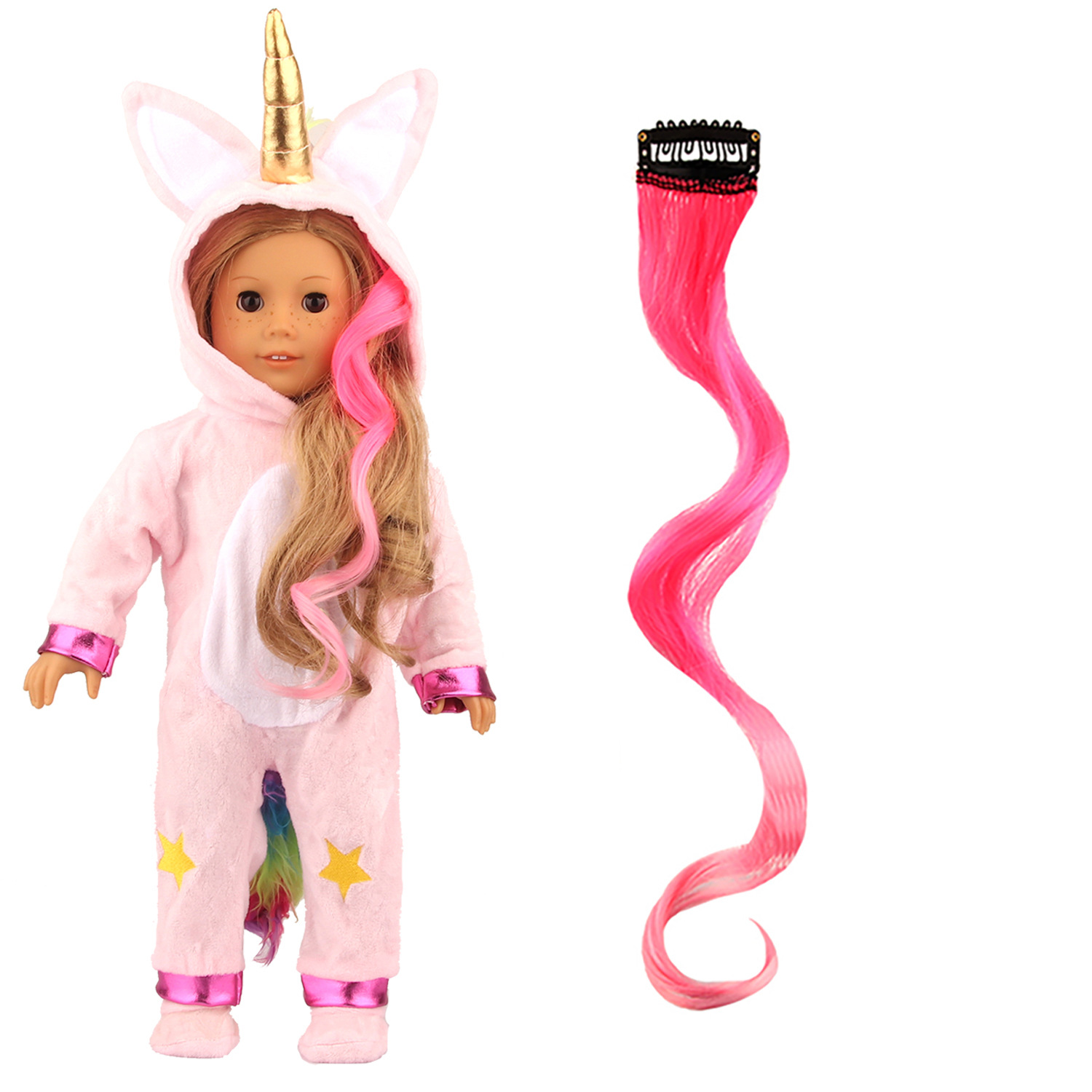 Title 1, Shaf Doll Einhorn Kleidungsset Perücke