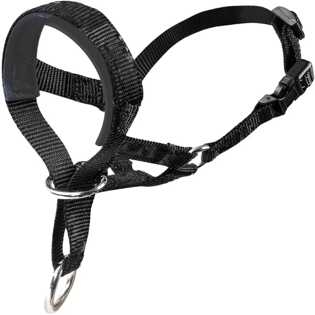 Adjustable Anti Bite Mask Pet Traction Suit Mouth Cover Black - Shop at LoveMi