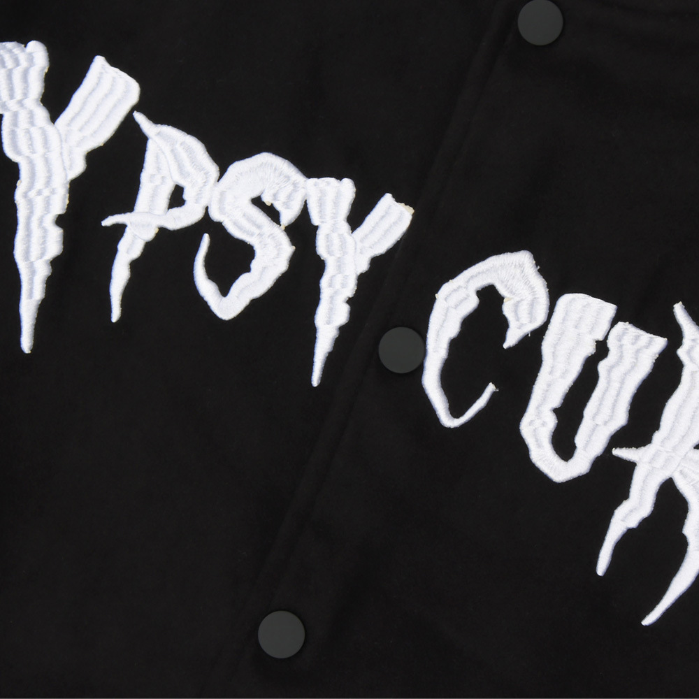 Dark Letter Embroidered Jacket