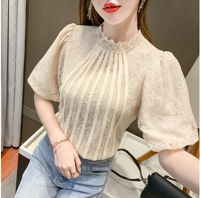 Title 3, Fashionable Temperament Loose Lace Design Sense...