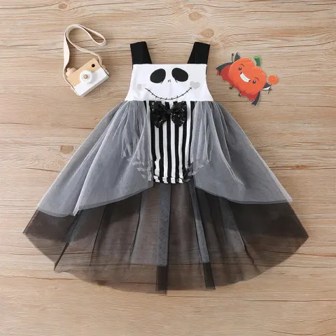 Halloween Dress Cute Net Yarn Childrens Skirt
