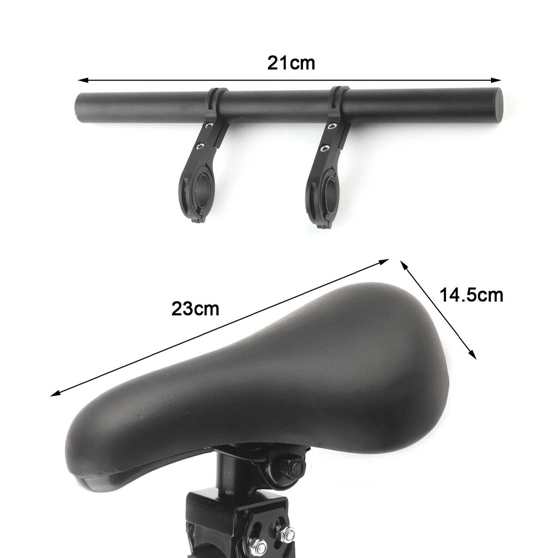 Kids Bike Seat Front Mounted Seats Detachable Mountain Bike Kid Seat  Armrest 8