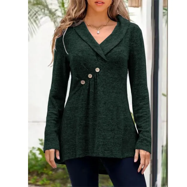 European And American Knitwear Cashmere Sweater Base Coat Green - Shop at LoveMi