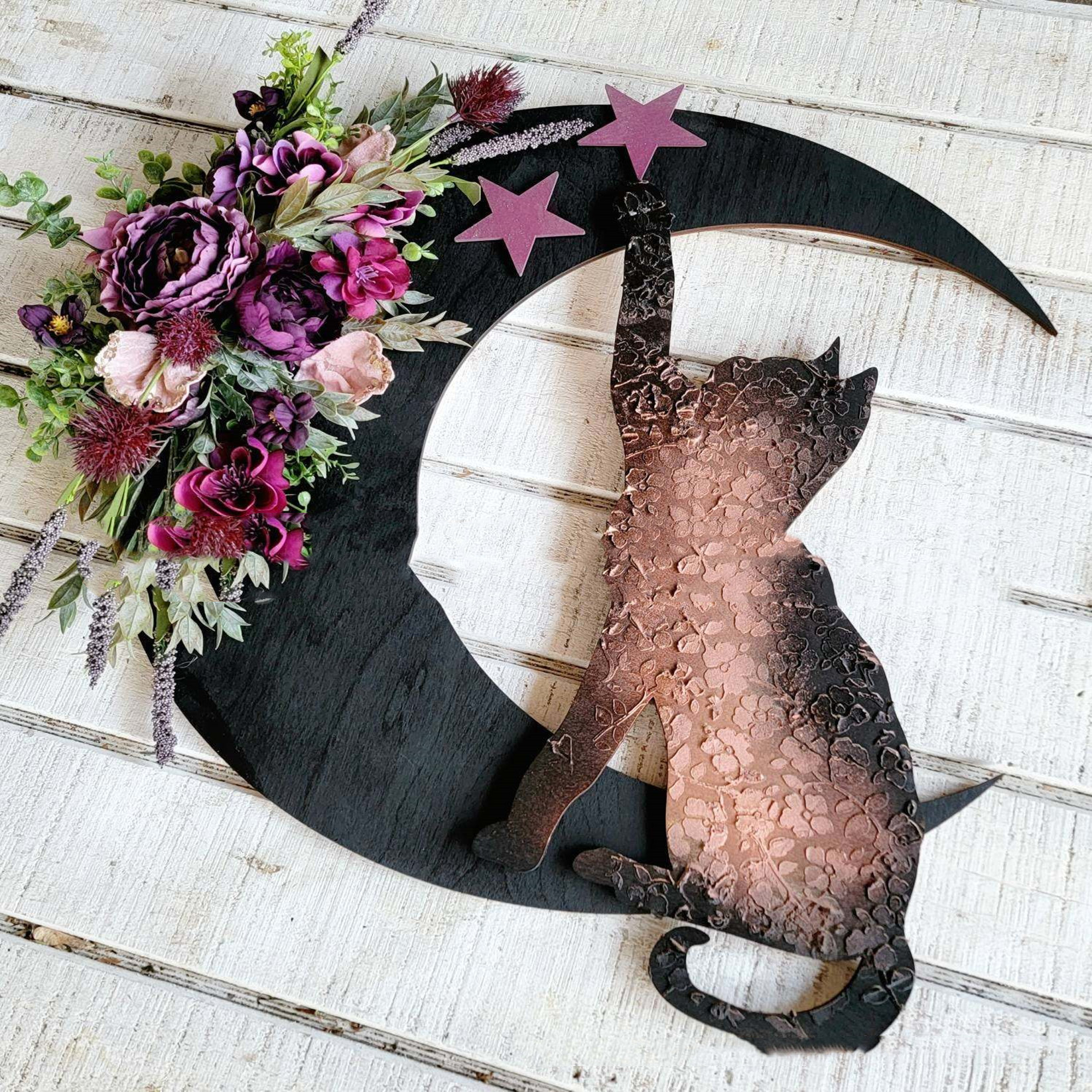 Halloween Kitty Door Hanging Decoration Garland (1