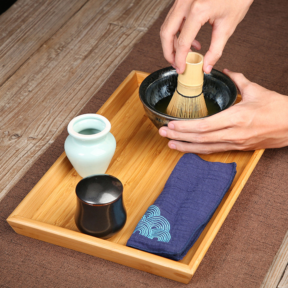 Tea Whisk Stirring Brush Tool Combination Placer