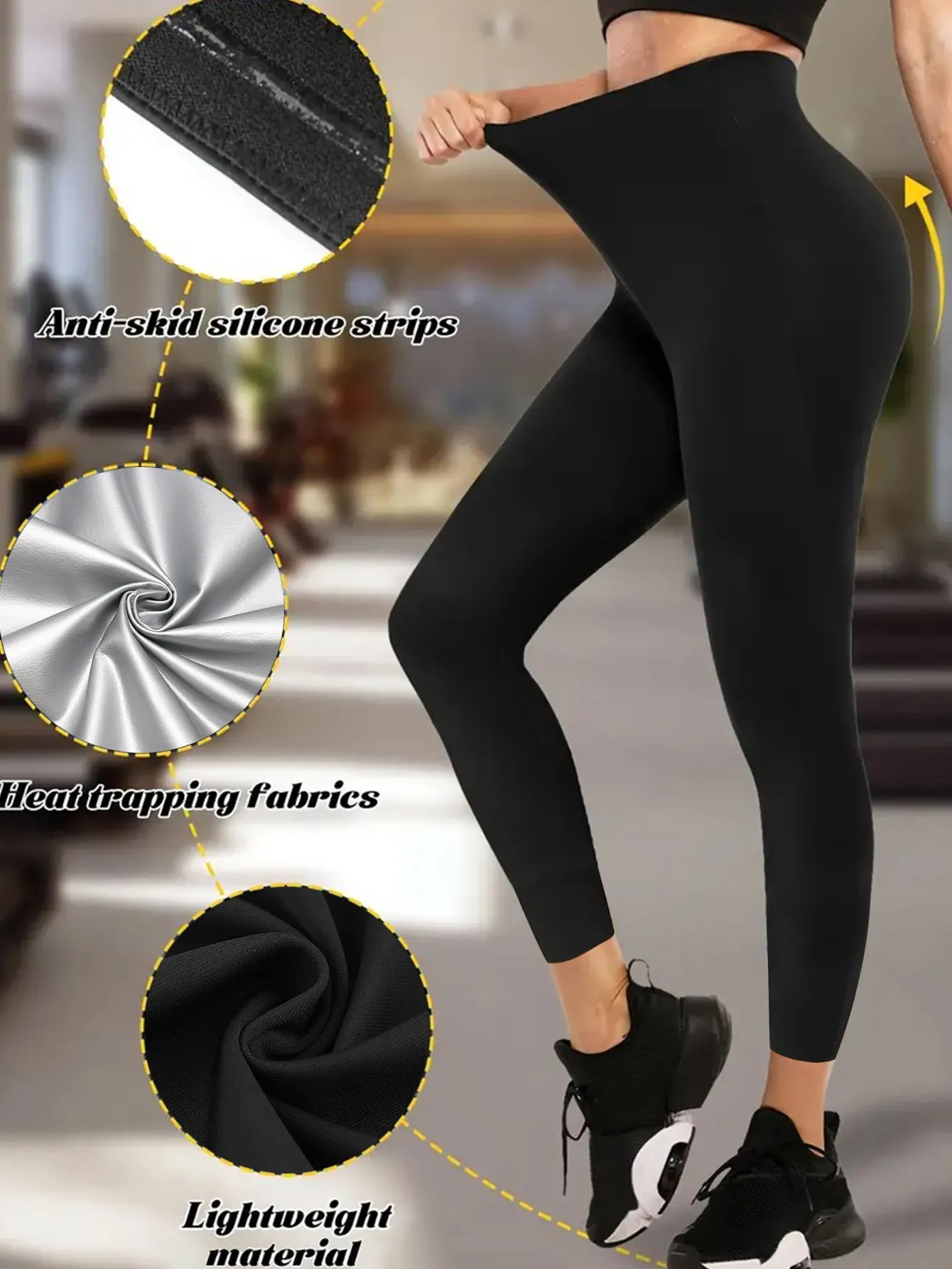 Sauna Leggings For Women Compression Sweat Pants