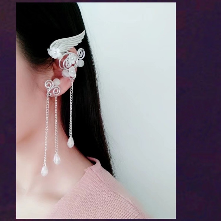 Handmade Personalized Ear Clip Cos Antique Clothing