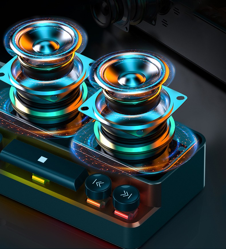 Bluetooth Speaker Home Desktop Esports Gaming Computer Stereo - Image 5
