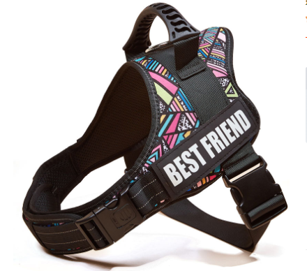 Explosion proof Chest Harness Pet Leash Mosaic - Shop at LoveMi