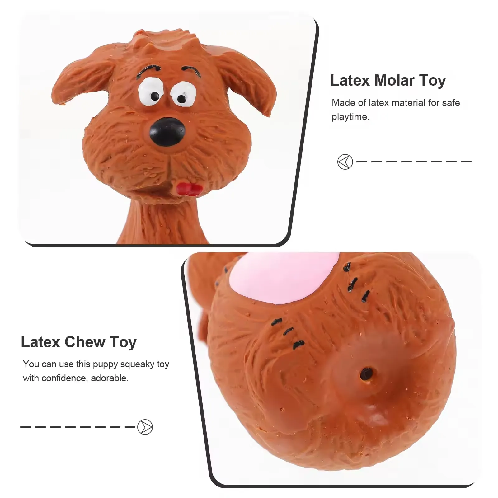 Cute Latex Dog Chew Toys