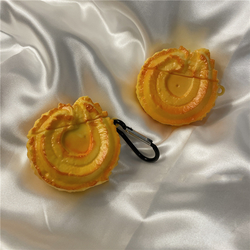 Creative Butter Cookie Headphones Bluetooth Case Soft - Image 3