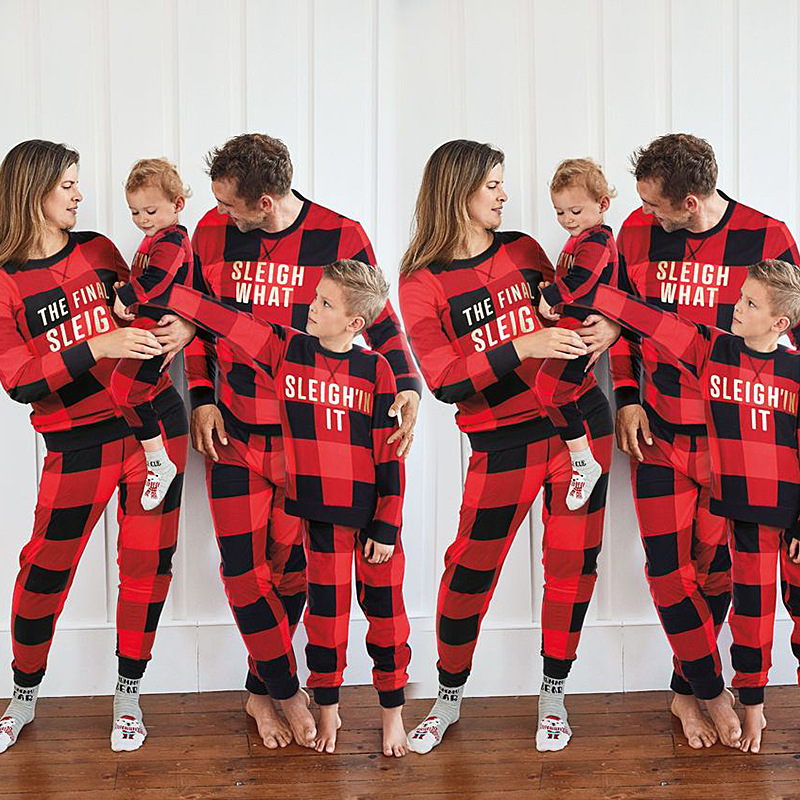 Title 8, Fashion Printed Casual Home Wear Pajamas Set