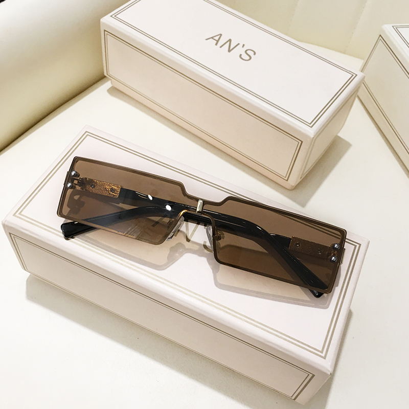 Borderless Hip Hop Jumping Winter Sunglasses Trend - Image 5