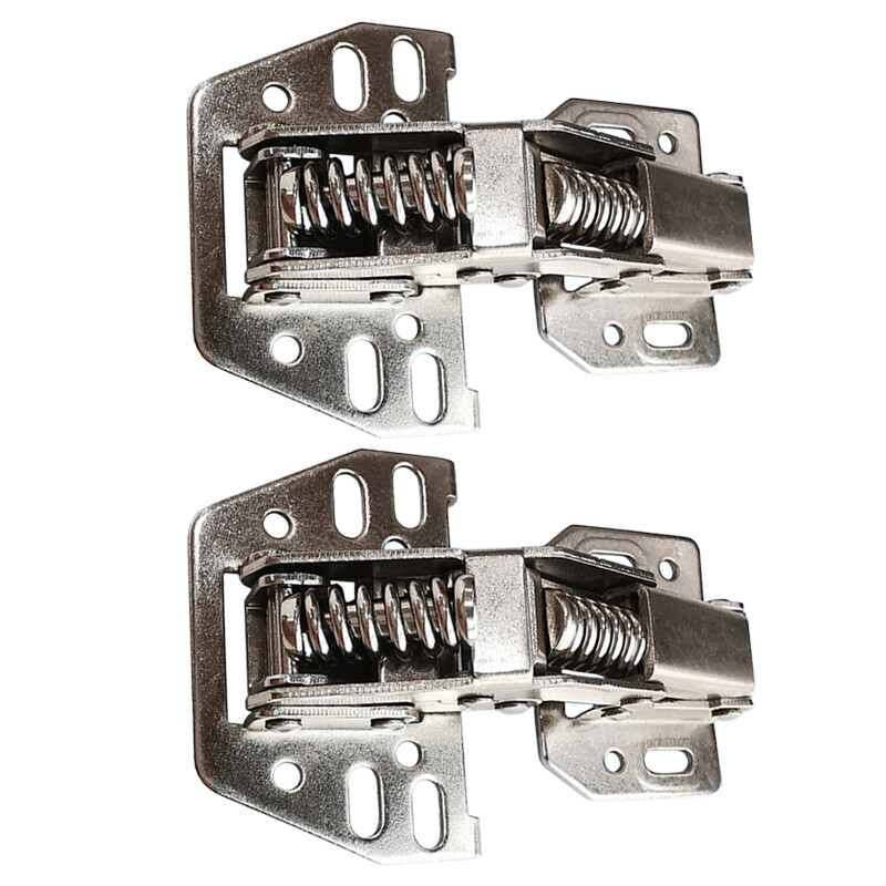 2x OVERHEAD SWING UP LOCKER CUPBOARD DOOR STAY HINGES