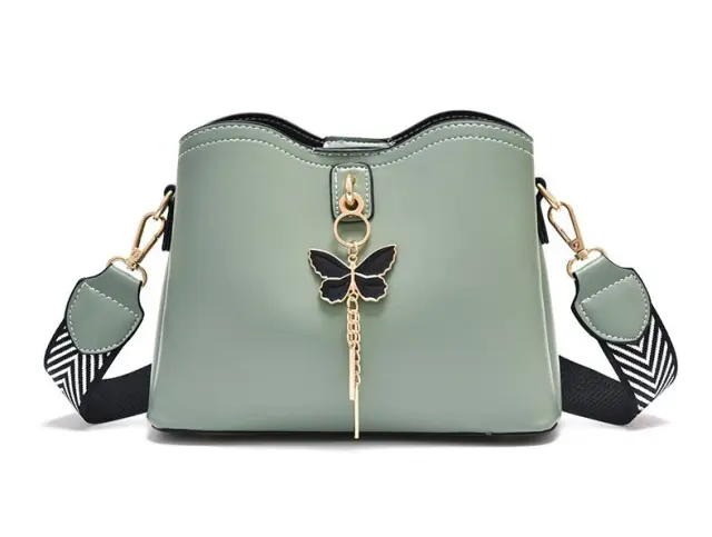 Ladies' Small Bag New All match Trend Fashion One shoulder Diagonal Red Bag Green - Shop at LoveMi