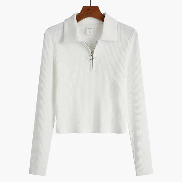 Korean Version Of The Design Sense Of The Minority Slim Long White - Shop at LoveMi